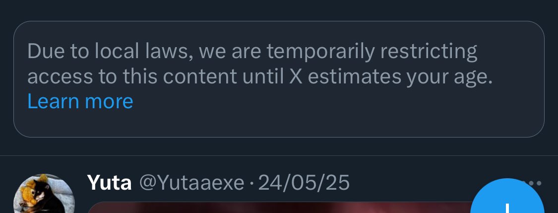 swift_reviews's tweet image. New laws are blocking some stuff from @Yutaaexe’s profile btw are we serious
