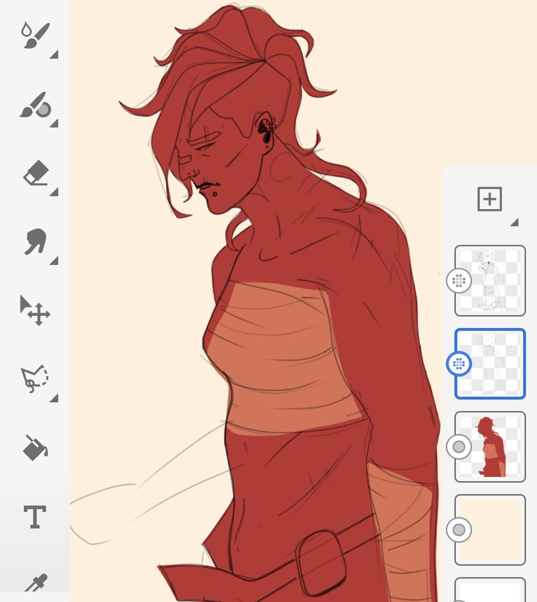 I can’t stop drawing Vi……….