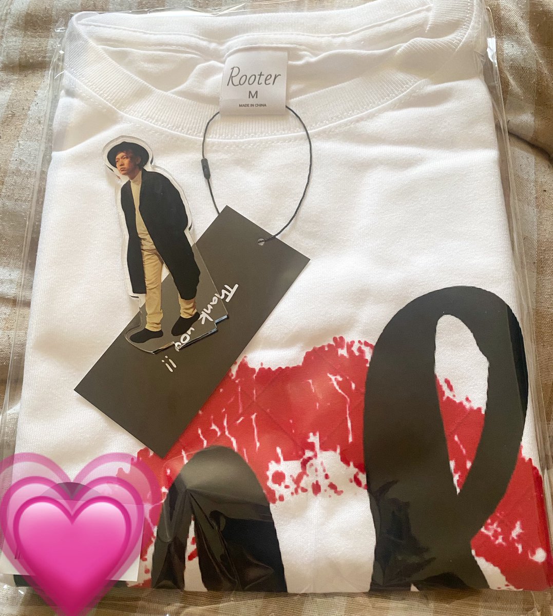 harurun_TRP's tweet photo. Rooter限定Tシャツ🥰

めちゃくちゃ可愛いよ😍

#10ripeeee
#Rooter https://t.co/VK6KmVbppZ