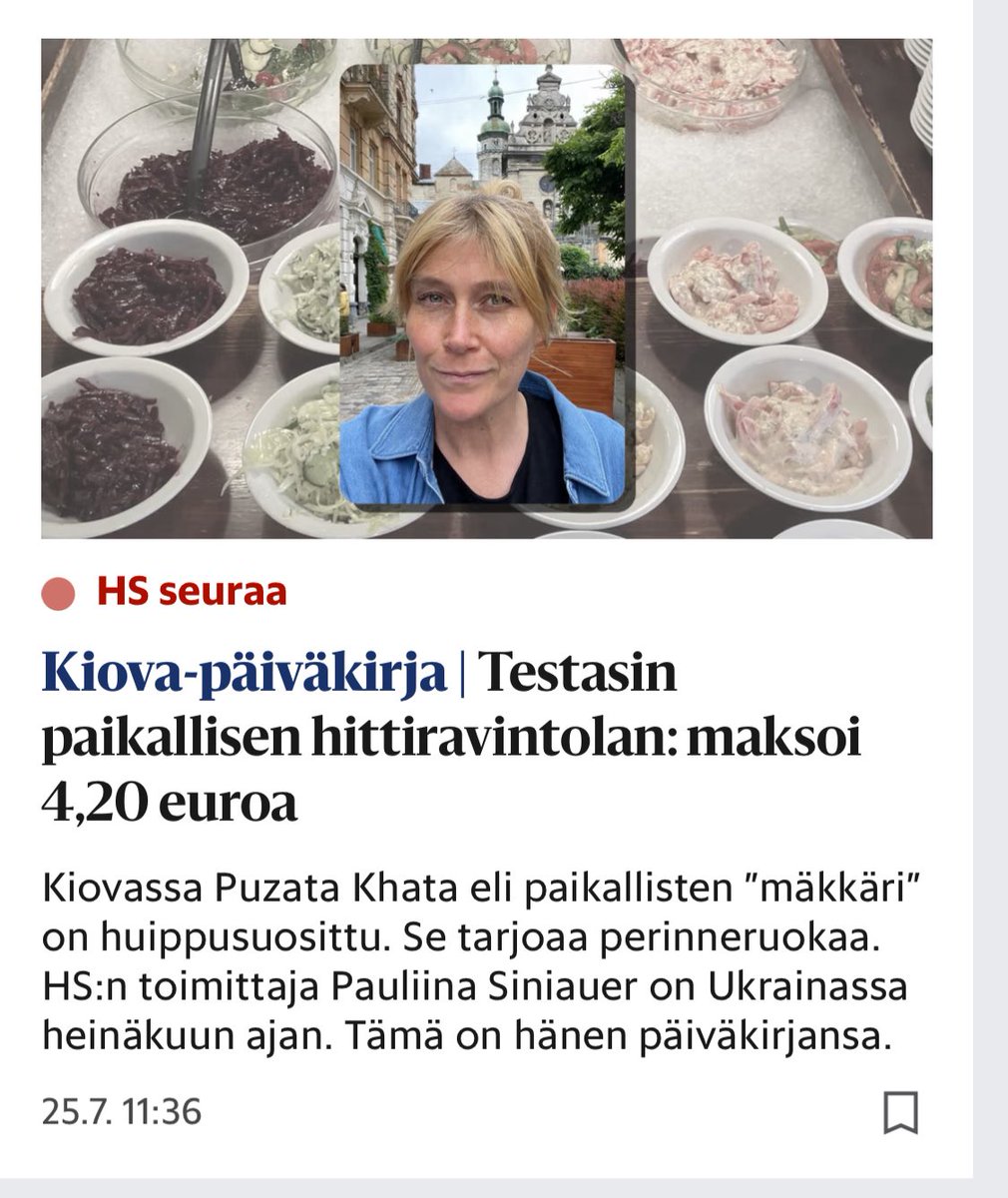 ”Testasimme Tali-Ihantalassa olevan fuusioravintolan: créme bruléén pinta rapsahti juuri sopivasti, mutta raa’aksi jäänyt vasikkavaahto ja taustalla kuulunut sodan hälinä häiritsivät ruokailukokemusta”