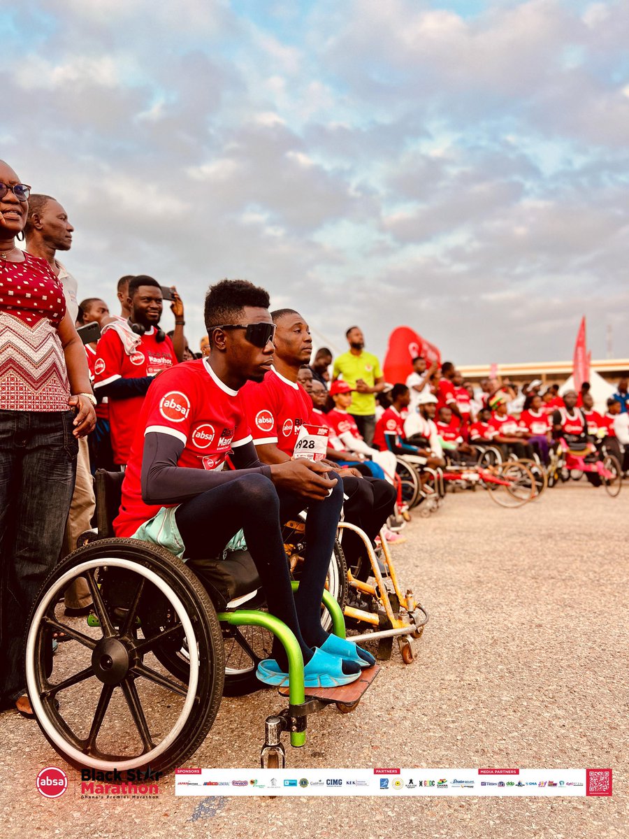 Citi973's tweet image. 📸 #AbsaBlackStarMarathon — Strength has no limits.🔥
Swipe through to see some of our amazing para-athletes owning their lane with power and pride. 💥
🎥 youtube.com/watch?v=6mGY2M…
#ChannelOneTV @AbsaGhana