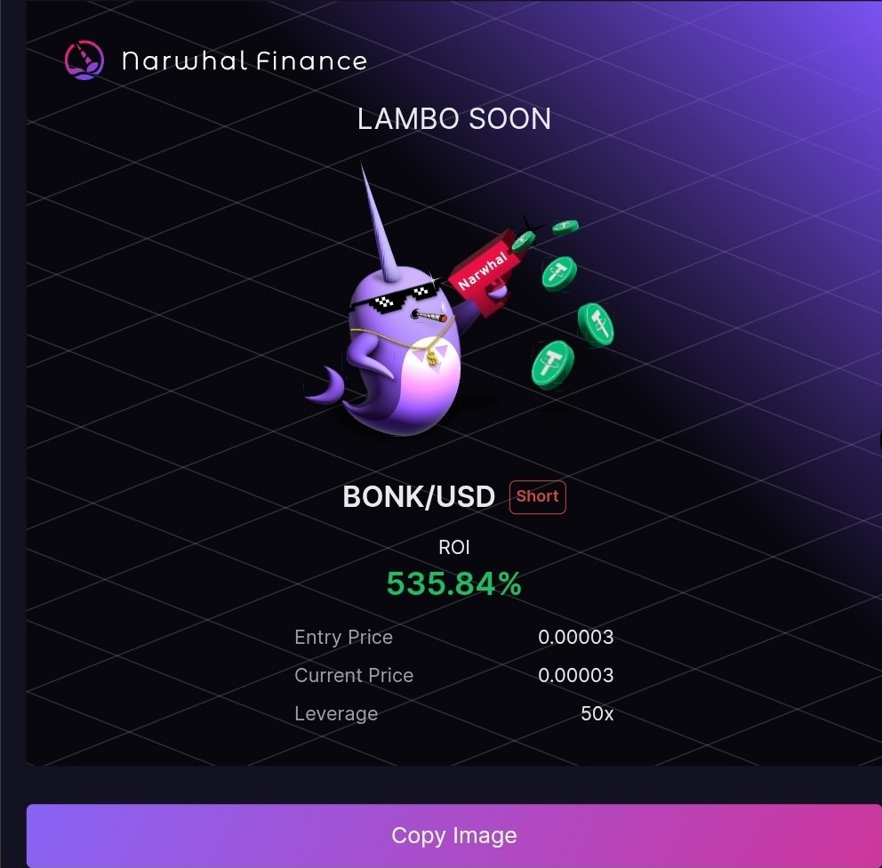 0xKvnq's tweet image. gm @Narwhal_Finance