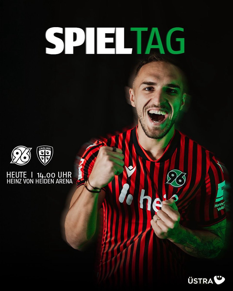 Hannover96's tweet image. Es geht wieder los! 🤩 Auf geht’s, Hannover! 🚀
Seid dabei - sichert Euch noch Tickets: hannover96.de/ticketshop. 🙌
#H96 #NiemalsAllein ⚫️⚪️💚