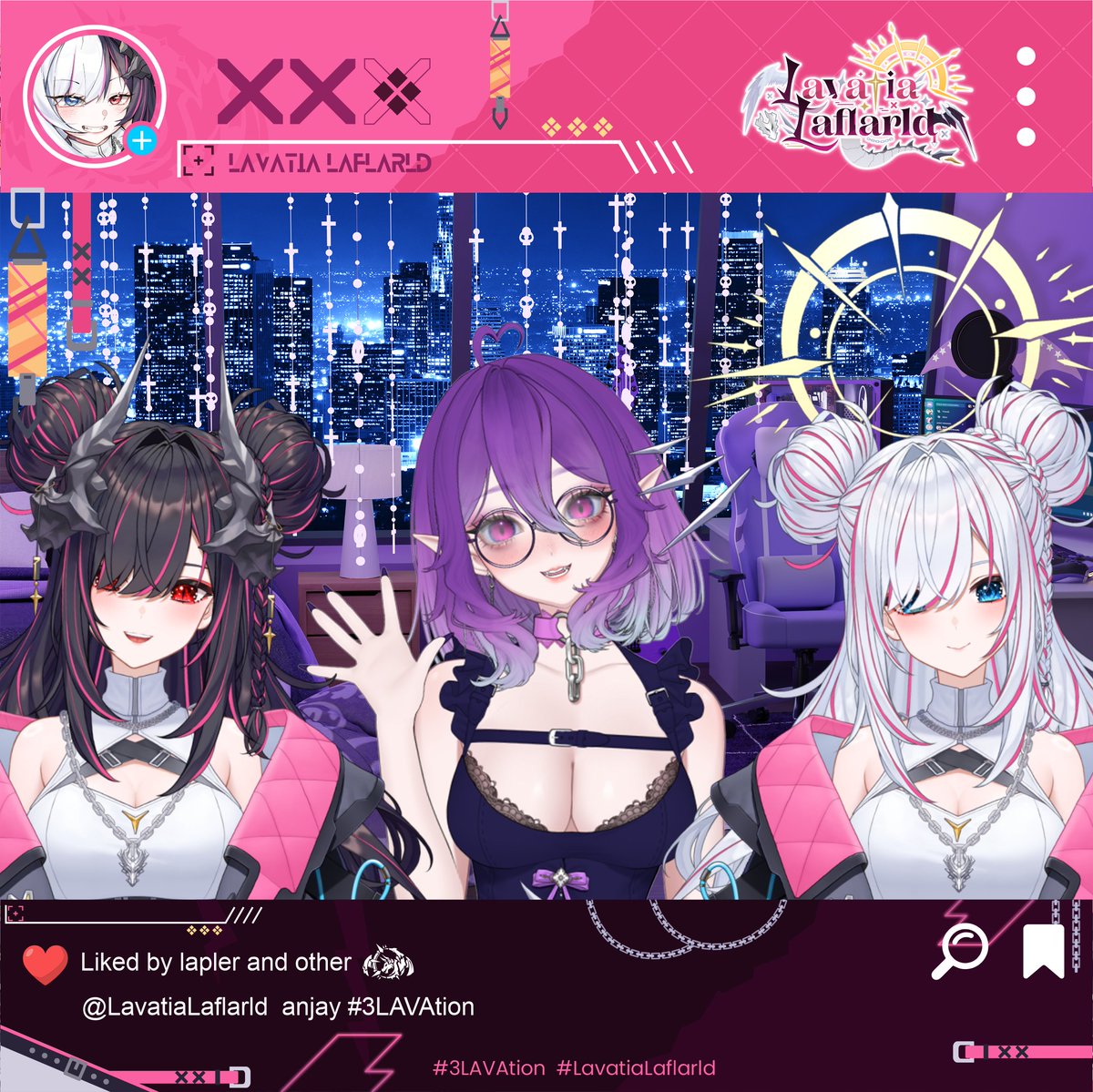 Shiori Yua ๐๐ | VGen Comms OPEN! (@shioriyua_) on Twitter photo Congrats on the debut <a href="/LavatiaLaflarld/">Lavatia Laflarld ๐ผ๐ป๐ โง #3LAVAtion on going</a>
Akhirnya bisa foto bareng ๐คฉ #3LAVAtion Congrats on the debut <a href="/LavatiaLaflarld/">Lavatia Laflarld ๐ผ๐ป๐ โง #3LAVAtion on going</a>
Akhirnya bisa foto bareng ๐คฉ #3LAVAtion