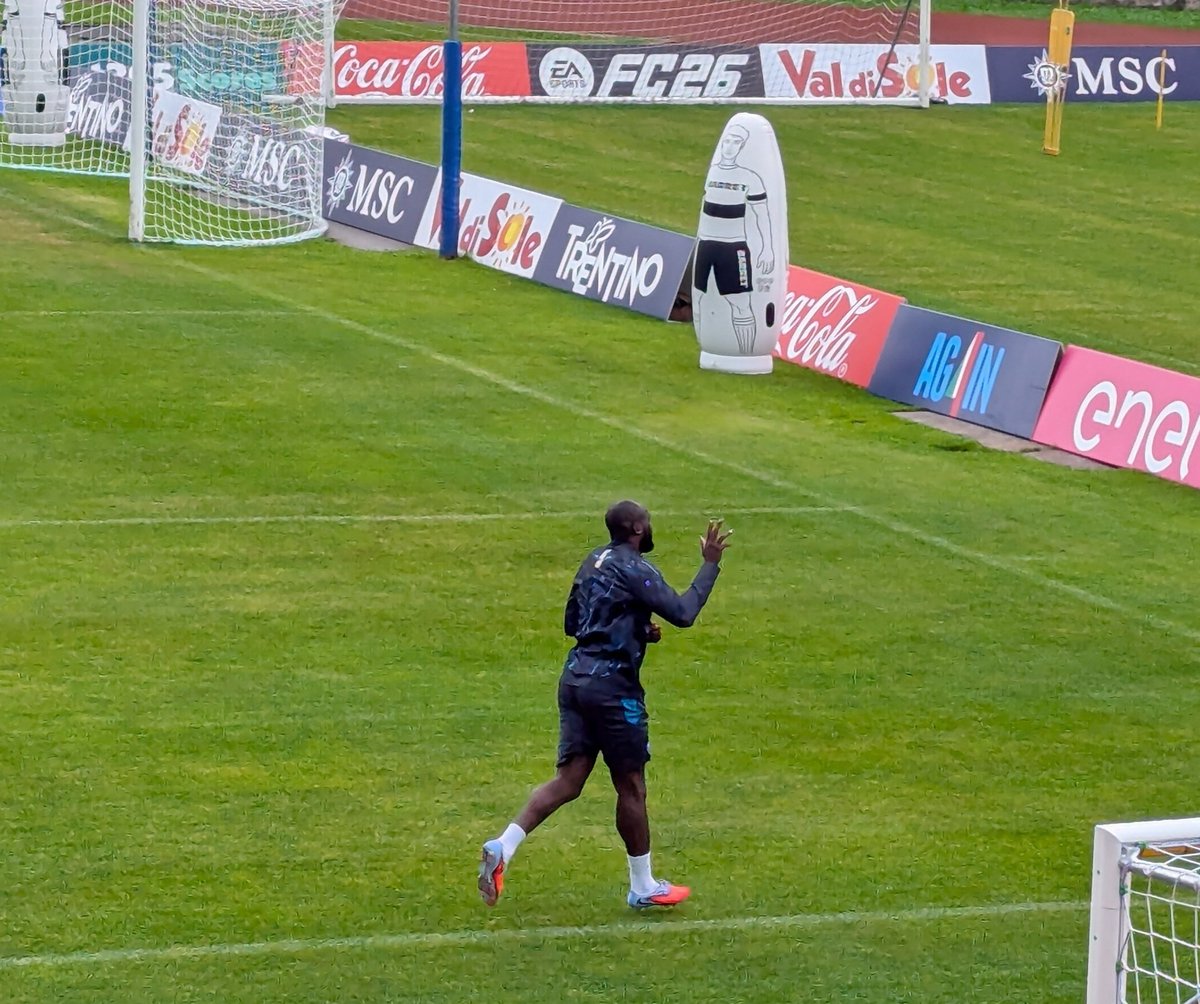 Assente agli allenamenti di venerdì, #Lukaku torna nella mattina di Napoli-Catanzaro