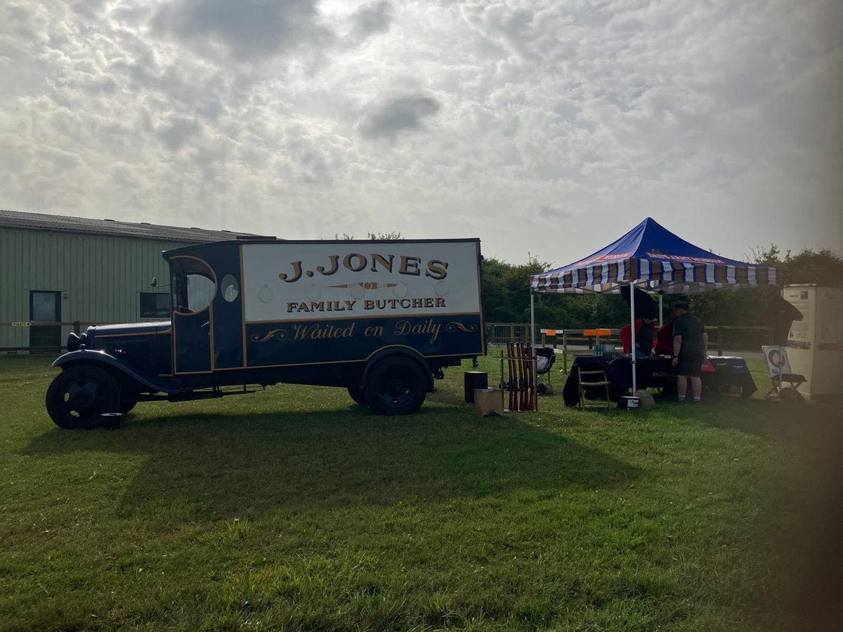 All set up at old Buckenham  air show with <a href="/DAThetford/">Dad's Army Museum</a>