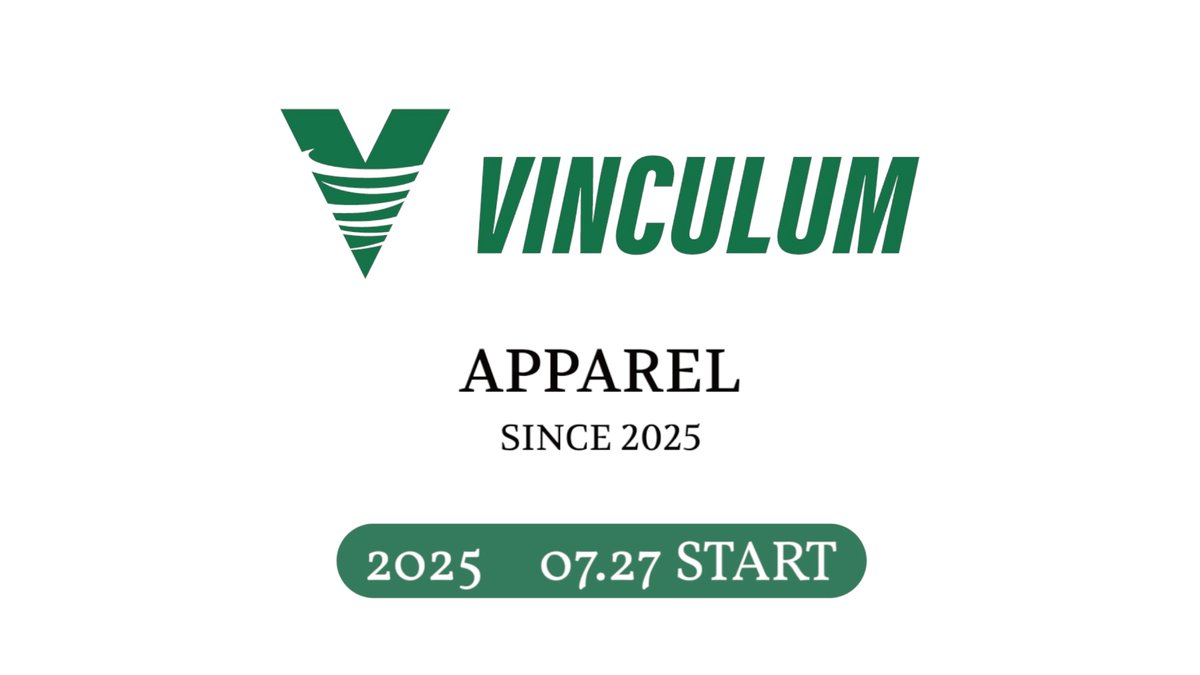 【クラブ】
VINCULUM アパレルライン第1弾販売のお知らせ

観戦から“日常に”
オフィシャルキットパートナー #VINCULUM の
アパレルライン第1弾の販売が
7/27(日)桐蔭横浜大学FC戦ホームゲーム会場にて
スタートします✅

🔗vonds.net/07/23130/

#Vonds 
#vonds市原