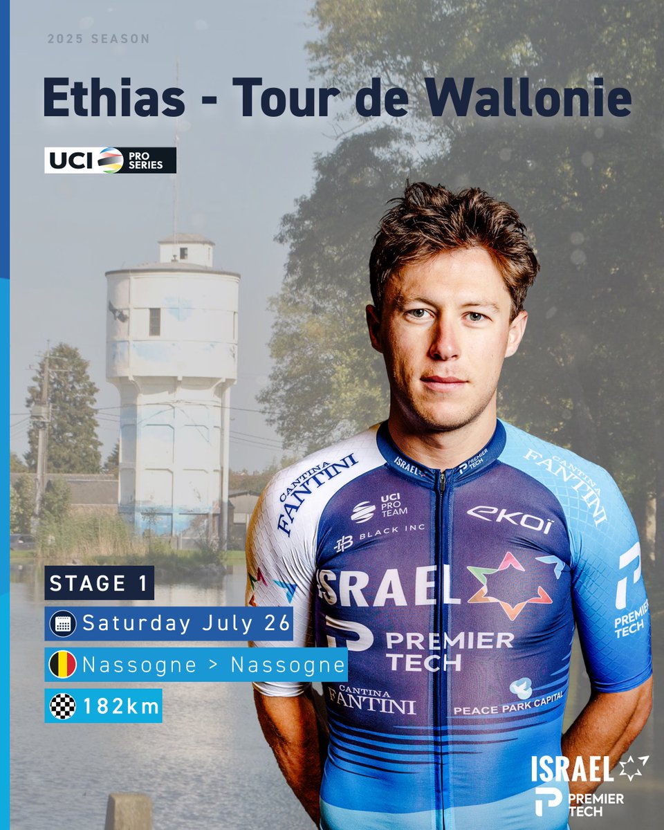 IsraelPremTech's tweet image. It’s a punchy start to the @tourdewallonie: nearly 2,800 meters of elevation, three categorized climbs, and a drag to the finish line in Nassogne.
🇧🇪 #TourDeWallonie #YallaIPT #FactorRacing