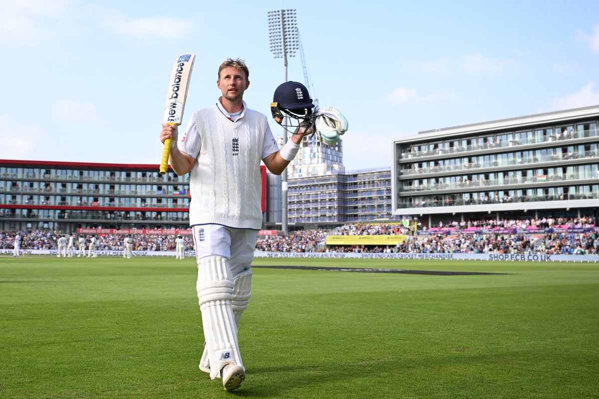 Day Three belonged to the GOAT. 🐐 <a href="/root66/">Joe Root</a> 

What will today have in store @emiratesOT? 

Day five tickets available! 🎟➡ peak45.secutix.com/pkpcontroller/…

🏴󠁧󠁢󠁥󠁮󠁧󠁿 #ENGvIND 🇮🇳