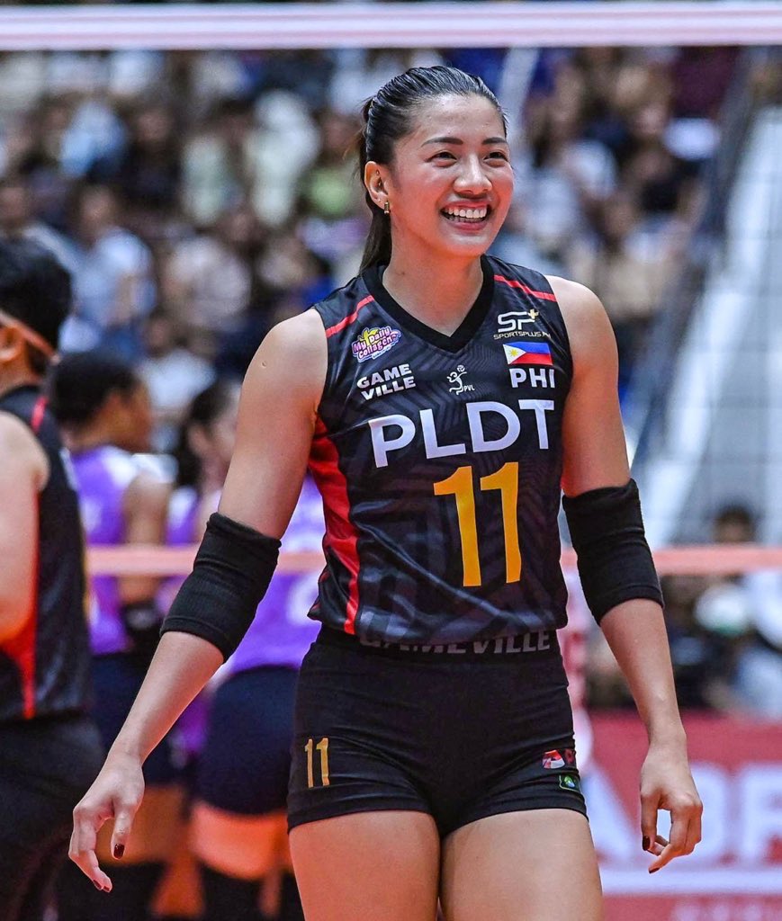 tj_canino's tweet image. ☎️PLDT RECORDED 8 MASSIVE BLOCKS IN FIRST SET!😤 #PVL2025 🇵🇭