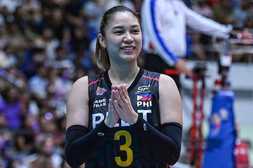 tj_canino's tweet image. ☎️PLDT RECORDED 8 MASSIVE BLOCKS IN FIRST SET!😤 #PVL2025 🇵🇭