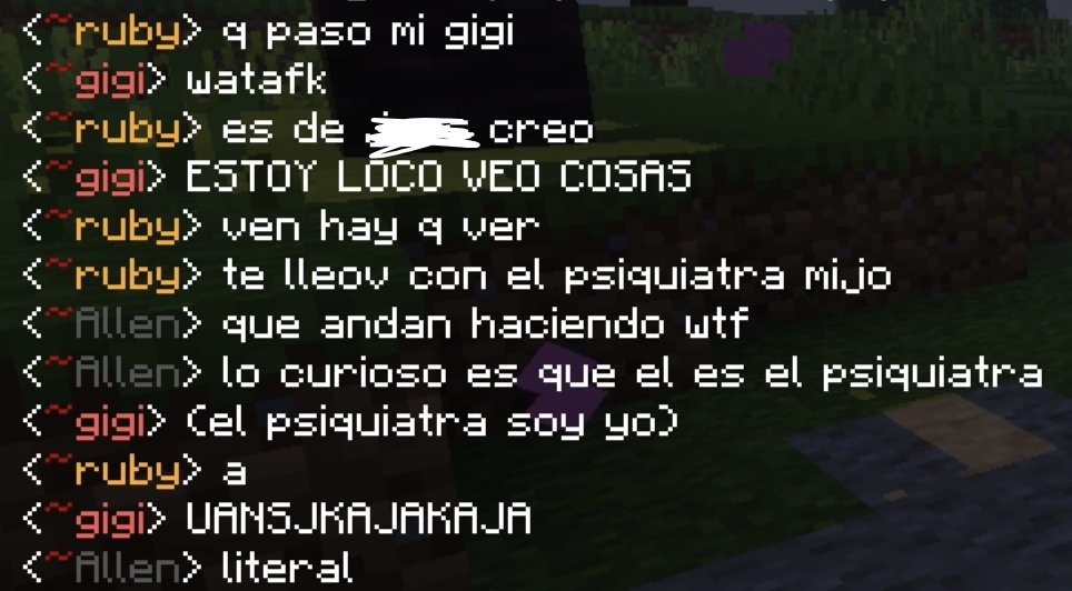iDjsgigiimc_'s tweet image. acabo de rolear en maincraf, q increíble
soy la Melissa de el server :v