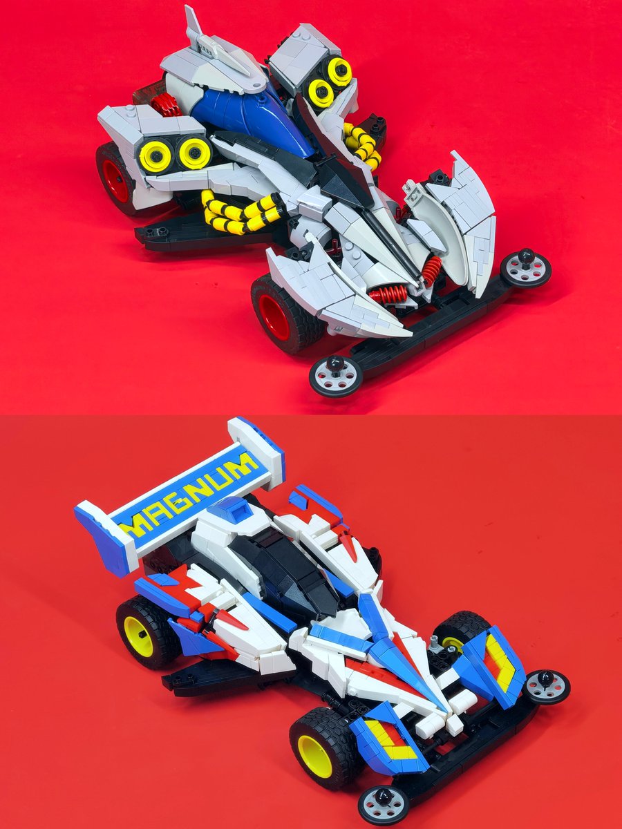 Smile_LEO_'s tweet image. Lego 4WD
Ray-Stinger  VS  Cyclone-Magnum