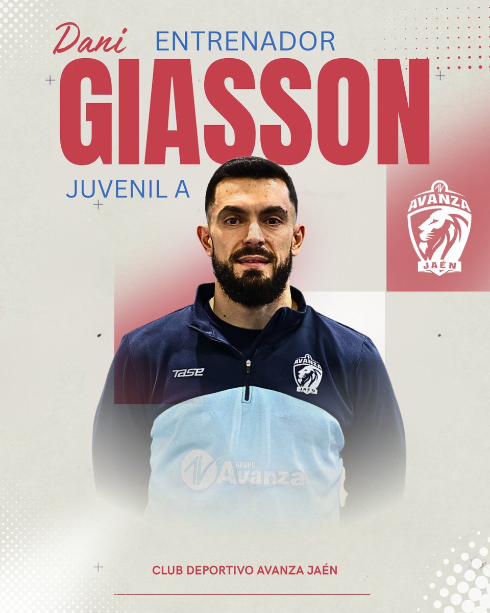 🦁 Dani Giasson será el nuevo entrenador del Juvenil A la próxima temporada 25/26.

El italo-brasileño seguirá formando en esta nueva categoría, donde quiere repetir el éxito de hace dos temporadas cuando ascendió al Autonómico al Cadete A.

#CorazónyGarra 💙
