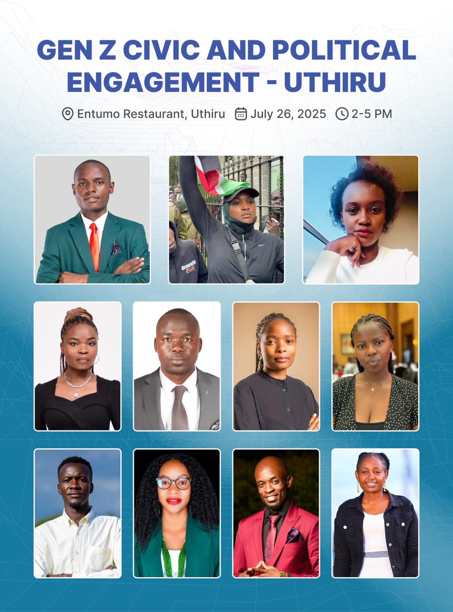 GenZmovementKE_'s tweet image. Good morning, Uthiru. Polite reminder. You have guests today.