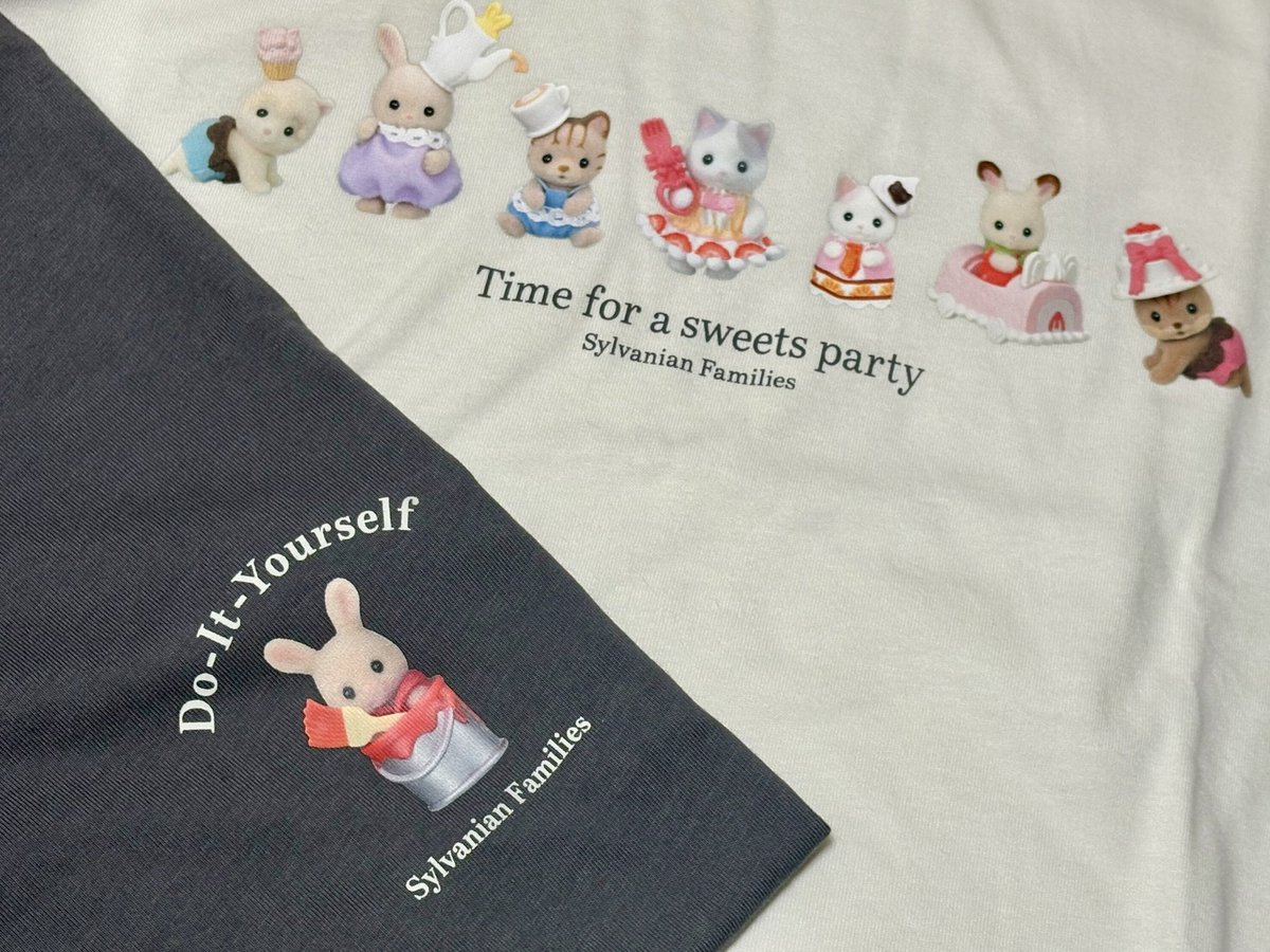 napicohammered's tweet image. ユニクロのシルバニアTシャツも買った❗️