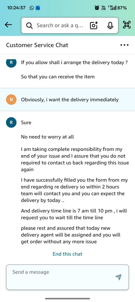 nileshkurhade's tweet image. Dark patterns by eCommerce sites in India are on the rise—Amazon India (@amazonIN) is a prime example. I ordered a prepaid big-ticket discounted item (GPU) and received fake shipment updates, even showing “Out for Delivery” along with an OTP message, but the item was never…
