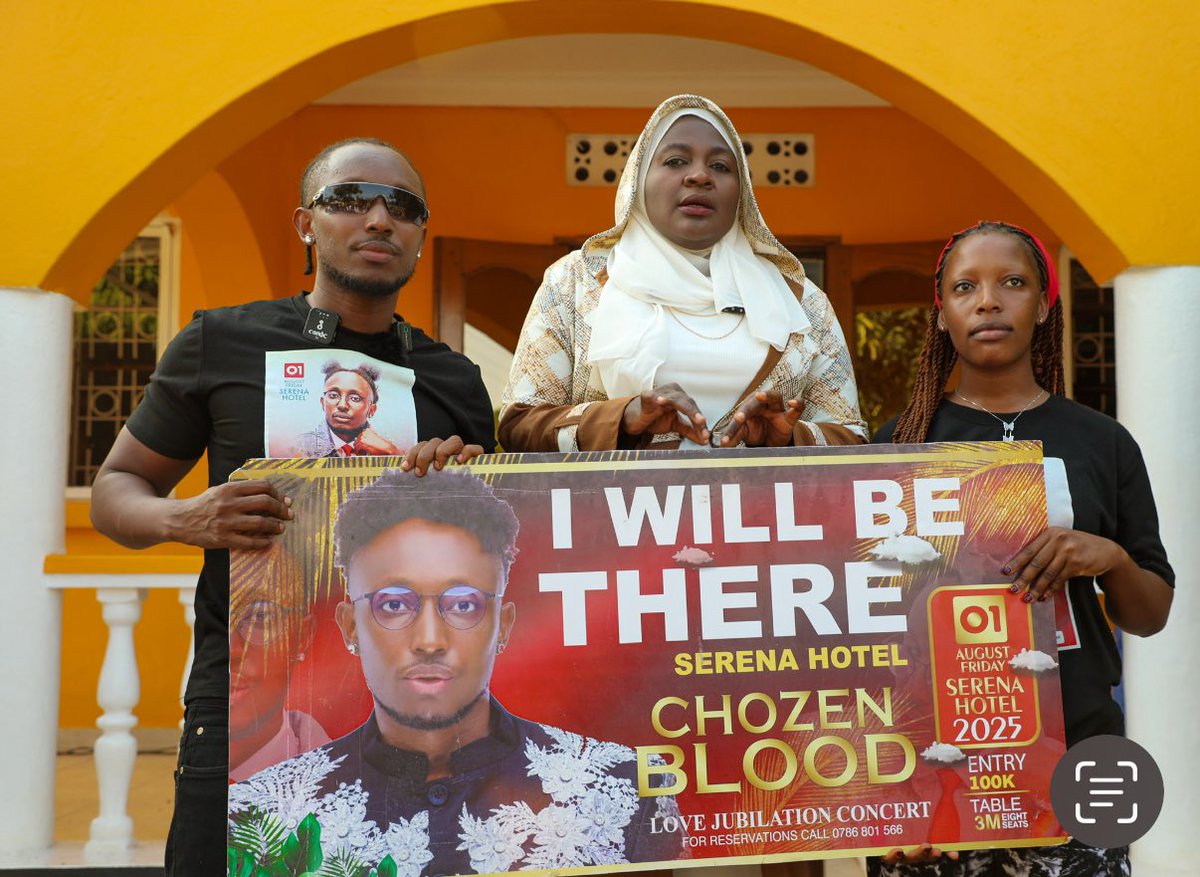 BunaBright's tweet image. Yesterday was a productive! Highlights include: 1/ @Onc_nrm1&apos;s Manager, Hajjat Hadijah Namyalo Uzeiye, hosted @Chozenblood &amp;amp; will attend the Aug 1 concert at @serenahotels
2/ Tomorrow, she&apos;ll watch the live boxing match at @mtnug arena Lugogo, having purchased extra ticket