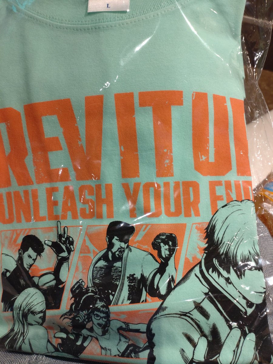 usr91_tossy's tweet image. 抽選会で餓狼のシャツ当たったー！　

対戦してくれた、『ハッシーさん、オニシスさん、バイスさん』有難うございました😆