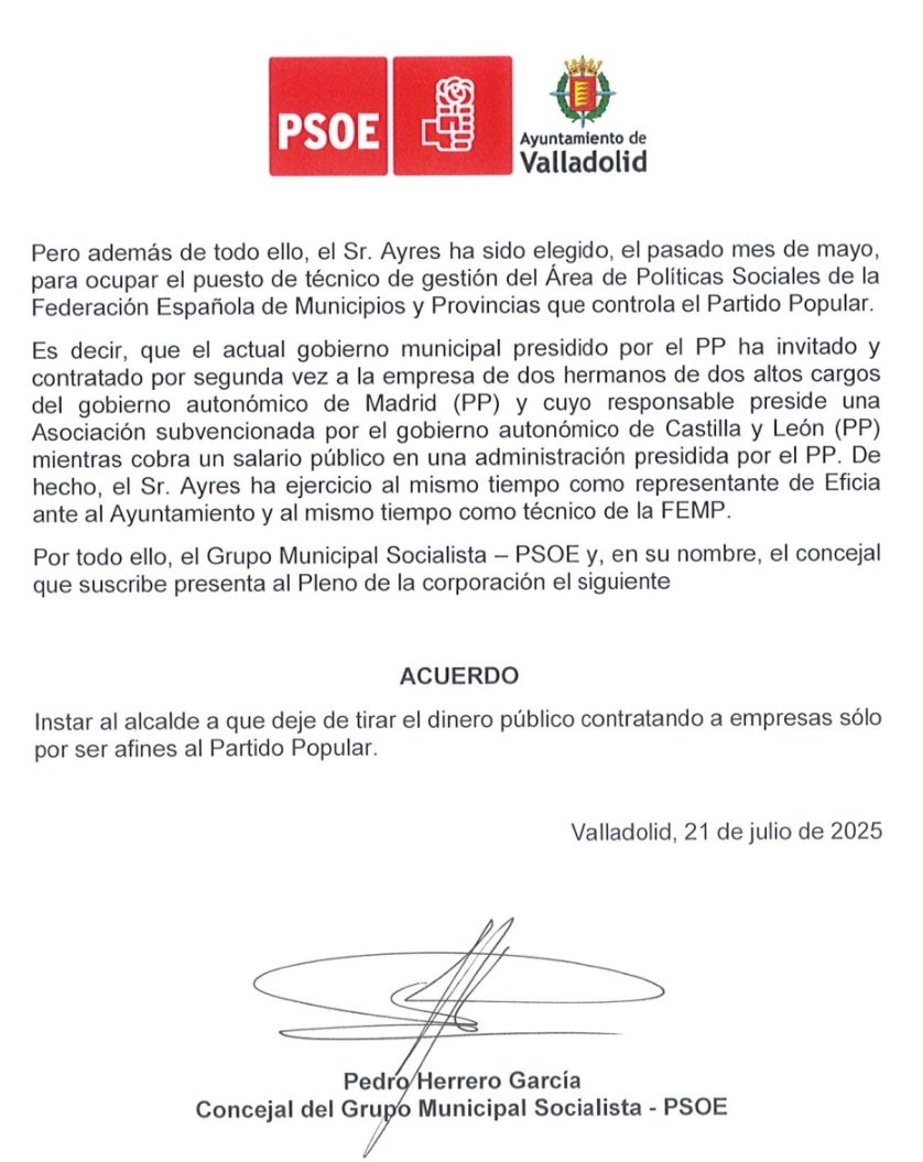 ✅️ Amiguete que diga que se puede soterrar.
✅️ Amiguete enchufado (ilegalmente) de Alcalde B.
✅️ Amiguete para paralizar la nueva estación de tren.