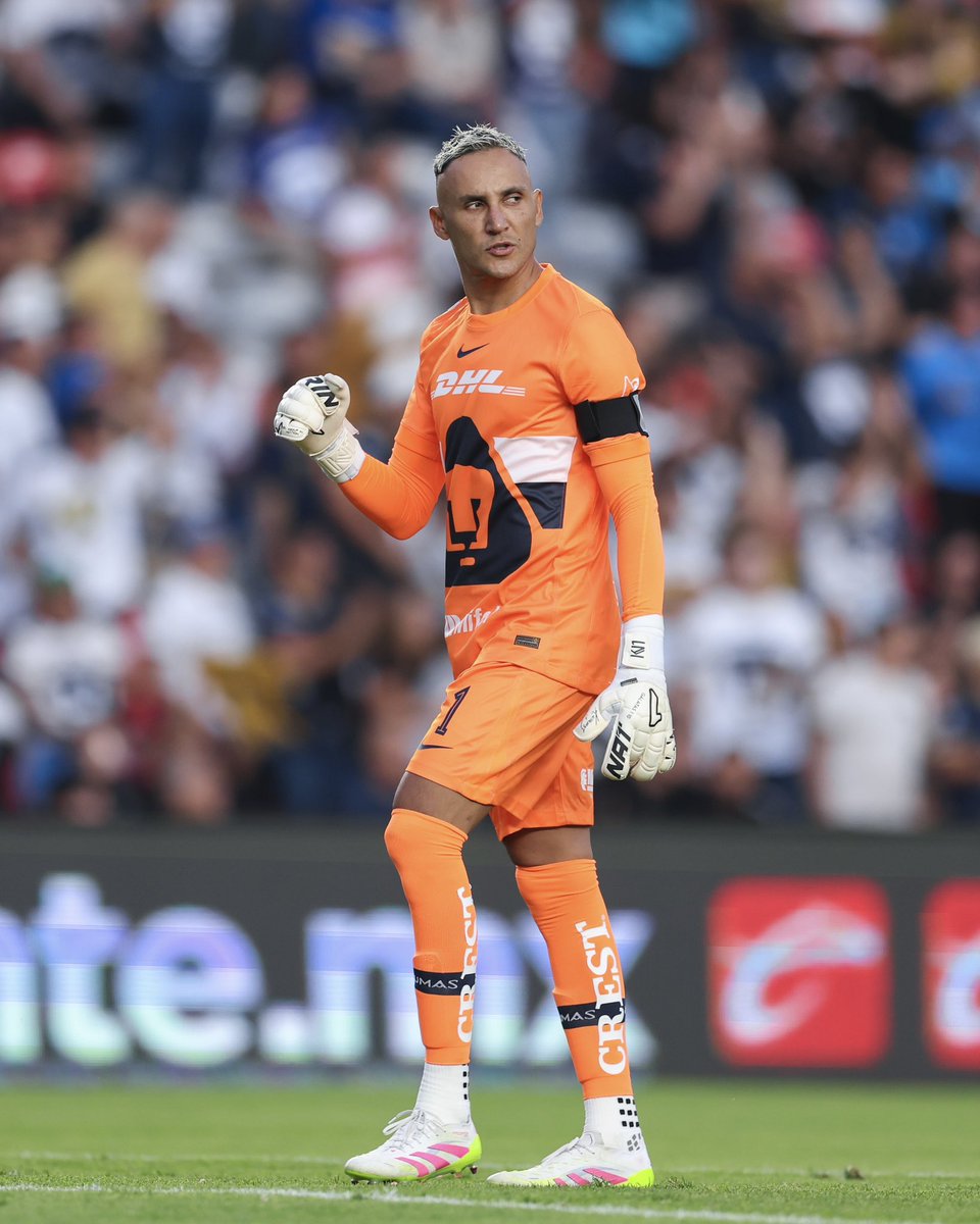 ligamx_fr's tweet image. 🔥🧤 Débuts parfaits pour Keylor Navas avec les Pumas contre Querétaro !
✅ Brassard de capitaine
✅ Victoire
✅ Clean sheet
🐾 Jusqu’où le Costaricien pourra emmener son équipe ?