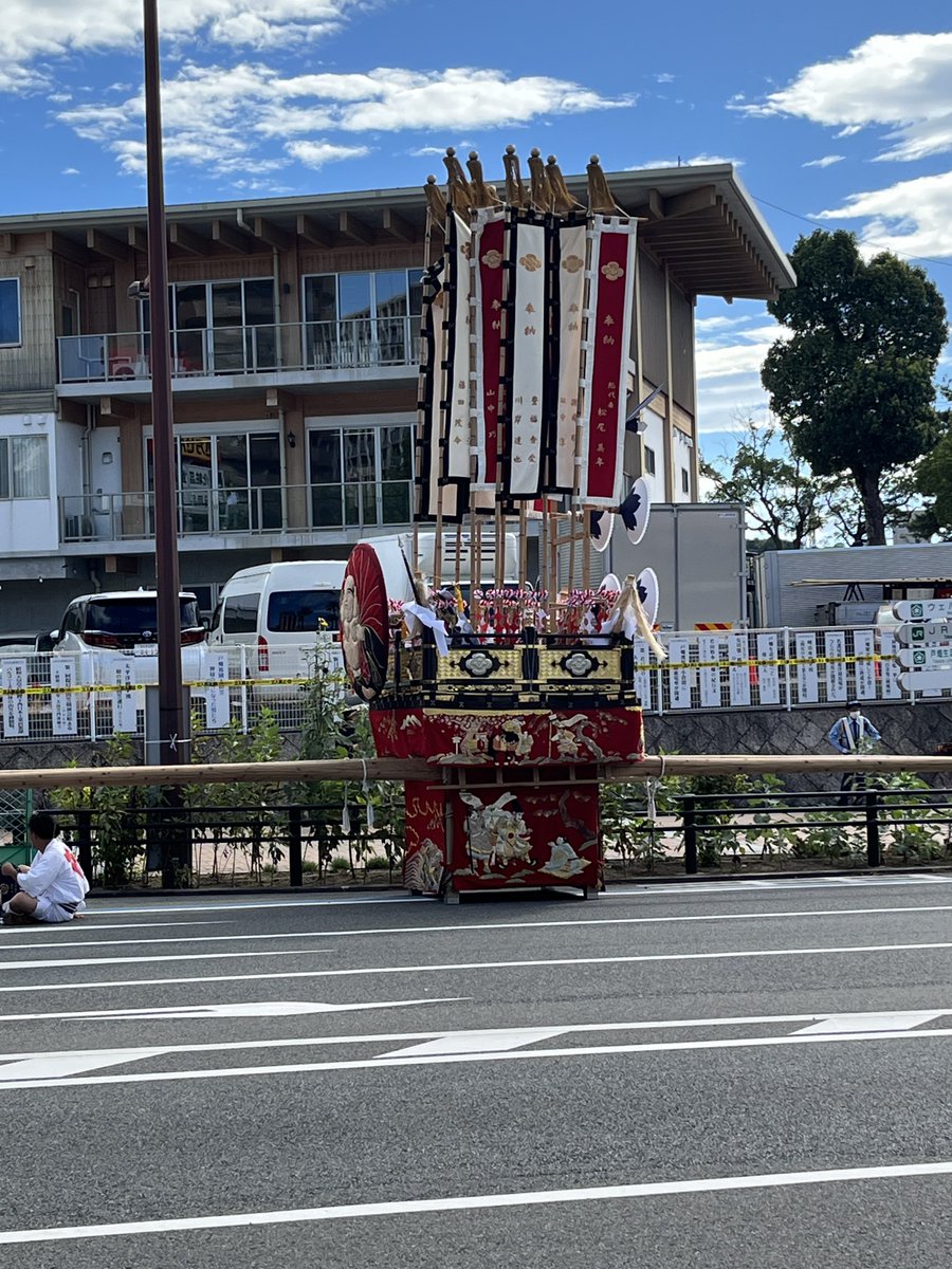 戸畑提灯大山笠もうすぐ始まり🏮
#戸畑提灯大山笠