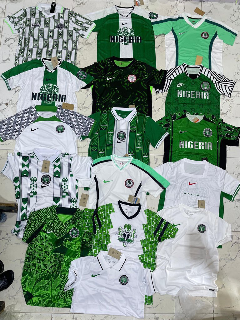 Nigerian jersey 

Price 🏷️17,000

Location: Kaduna nationwide delivery
Call or Whatsapp 08133107858