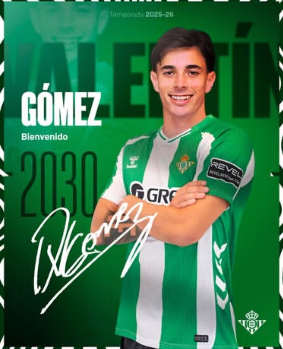 DTransferencias's tweet image. Valentín Gómez é reforço do Real Betis por 5,3 milhões de euros.
O defesa de 22 anos deixa o Vélez e assina por cinco temporadas.