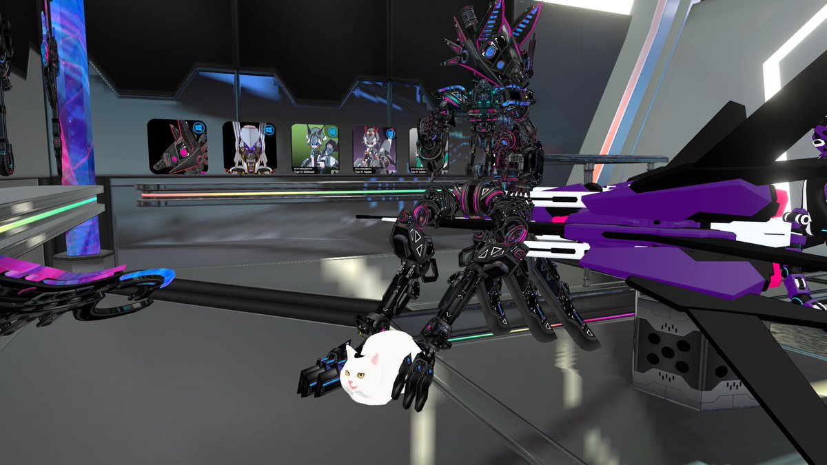 algae73's tweet image. おそうじネコちゃんをしろ丸改変したので、ﾈｺﾁｬﾝとして写真が撮れる！🐈