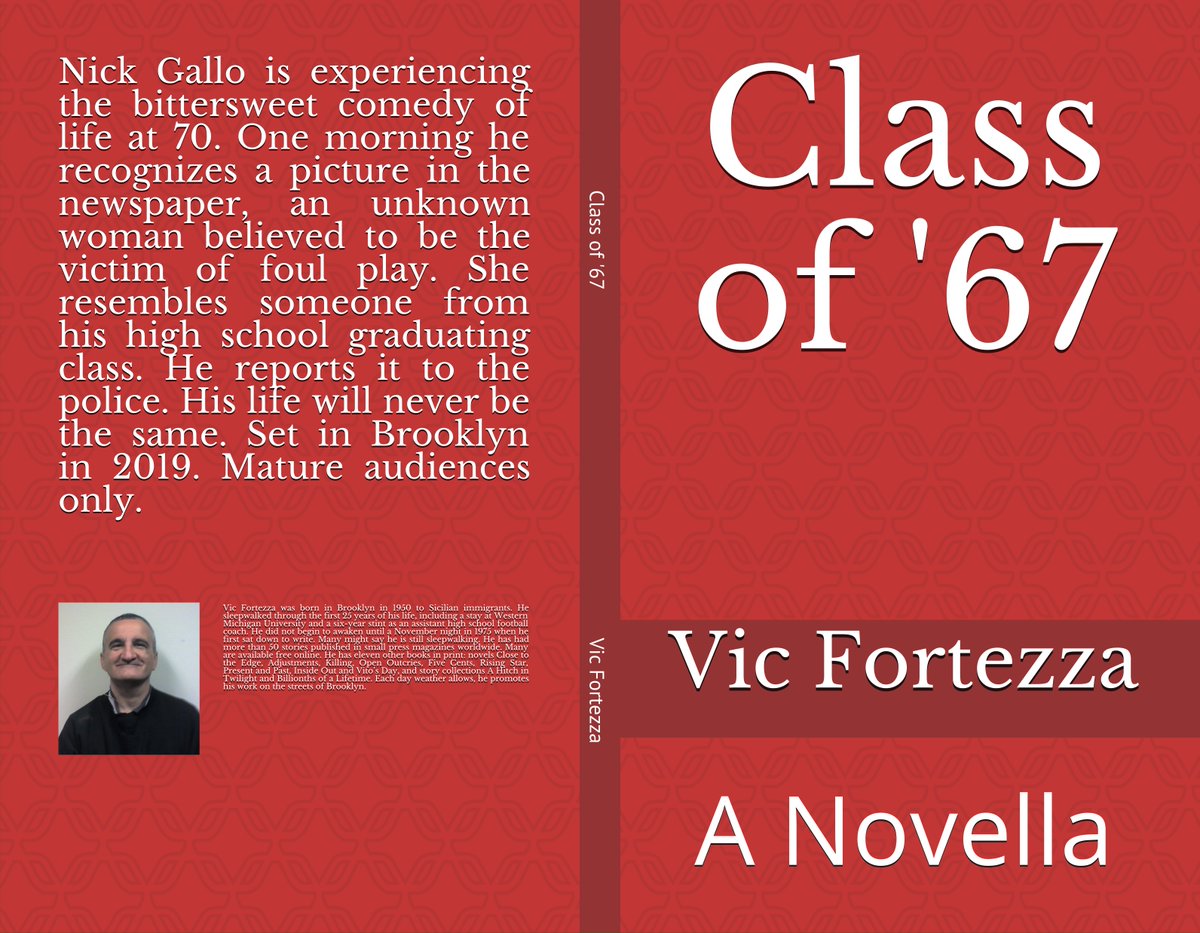 FortezzaV1950's tweet image. Available at Amazon, print Kindle.
Book Shop: Av Z & E. 13th Bklyn, 11-1. CDs & DVDs a buck, books one or two my books five and come with free item.
Enjoy the day. 馃檪