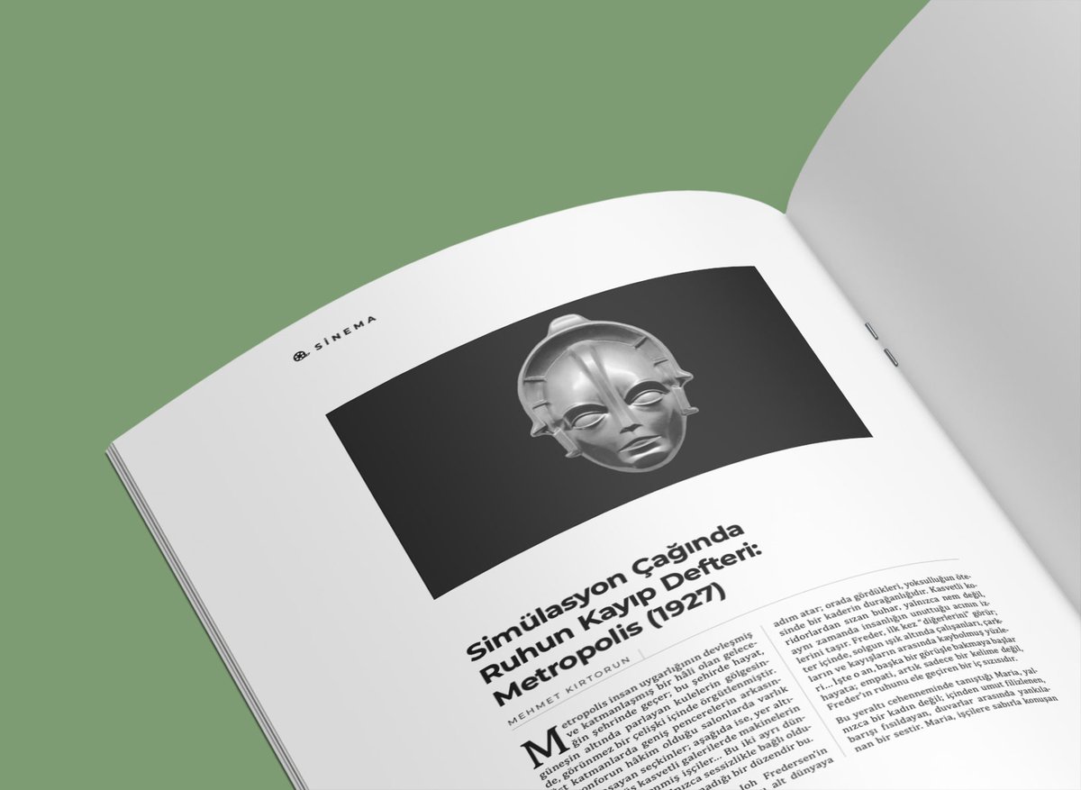 Simülasyon Çağında Ruhun Kayıp Defteri: Metropolis (1927) /  Mehmet Kırtorun