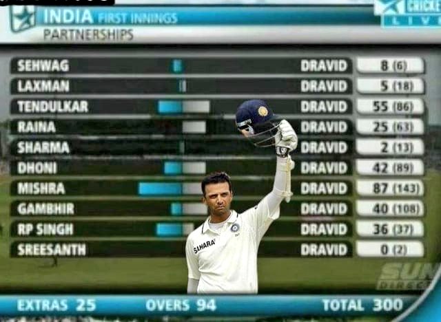 ImHydro45's tweet image. BCCI replaced him with Gambhir.🙂💔