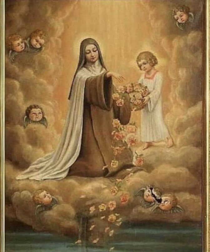 MrCasey62's tweet image. “Even when alone, be cheerful, remembering always that you are in the sight of angels.”
~ St. Thérèse of Lisieux
