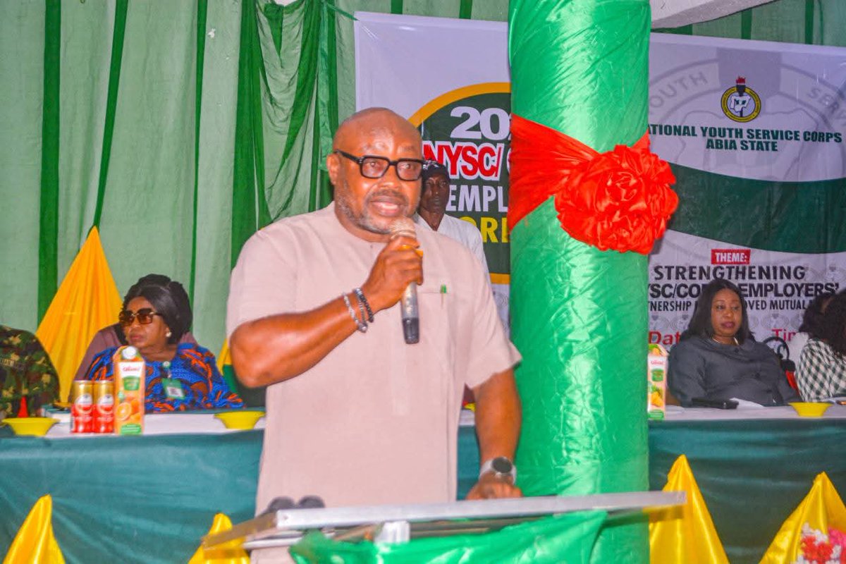 nysc360's tweet image. NYSC Abia Hosts Corps Employers Workshop to Strengthen Partnership
Umuahia, Abia State — July 24, 2025
The National Youth Service Corps (NYSC), Abia State, has reaffirmed its commitment to corps members' welfare with the successful hosting of a one-day Corps Employers Workshop…