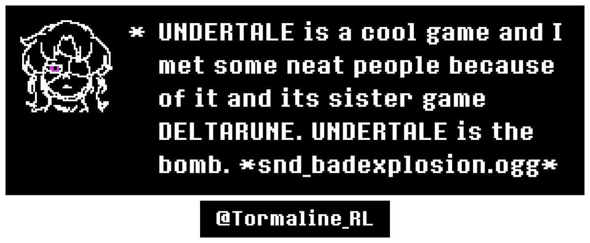 Tormaline_RL's tweet photo. @tobyfox https://t.co/rtoDcxvCbs