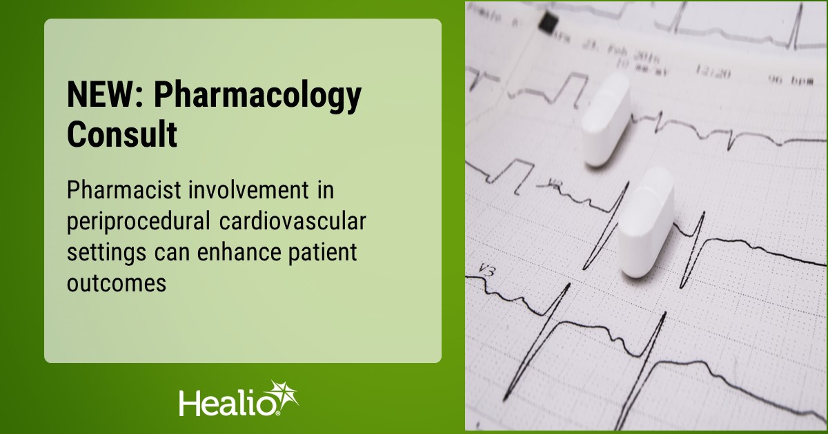 CardiologyToday's tweet image. “As the health care landscape continues to evolve, clinical pharmacists will increasingly be seen as integral members of multidisciplinary teams”
Read more in the latest Pharmacology Consult on @GoHealio
#CardioTwitter #epeeps
healio.com/news/cardiolog…