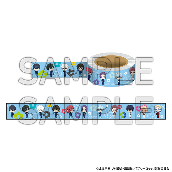 BLUELOCK_EGOTEN's tweet image. 【#エゴ展 グッズ情報】
⚽広島会場新商品⚽
■マスキングテープ
描きおこしミニキャラが並んだ、使うたび楽しいデザインのマステです⚽️
▼商品ページ
bluelockegoistexhibition-goods.com
#ブルーロック
#エゴい