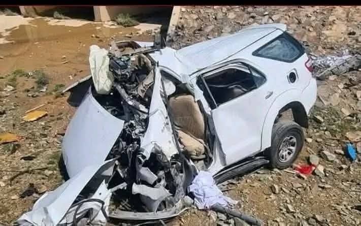 MSamiUllah_786's tweet image. افسوس ناک خبر ""
سعودی عرب میں ٹریفک حادثہ, عمرہ ادائیگی کےلئے گئے بونیر کے ایک ہی خاندان کے 7 افراد جاں بحق