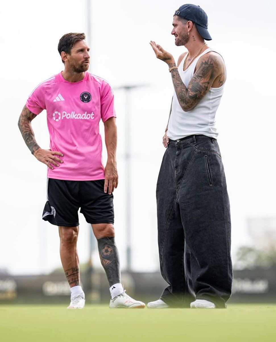 #Messi with De Paul - Welcome to <a href="/InterMiamiCF/">Inter Miami CF</a>
