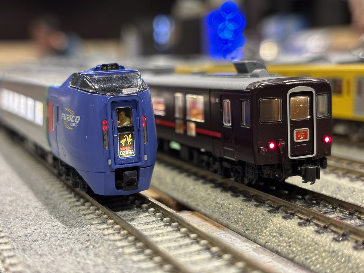 Zuka183's tweet image. 結伝杜ホビセン公開運転会初日、終了です〜