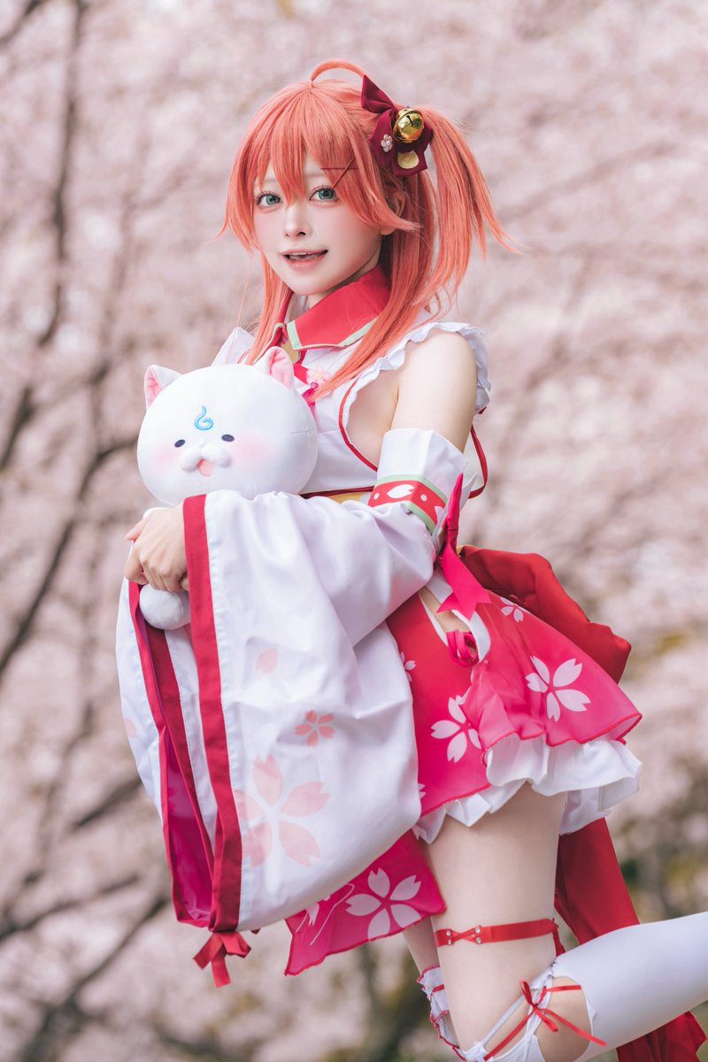 _lilyur1's tweet image. にゃっはろ～🌸