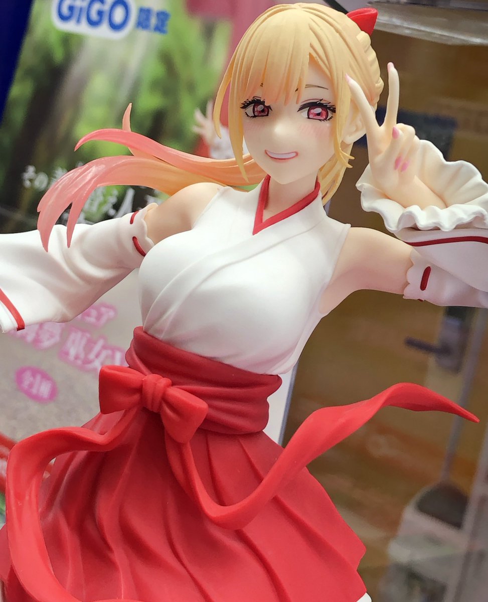 GiGO_Imure's tweet image. 【景品情報】
ビスクドール
その着せ替え人形は恋をする
Vivitフィギュア　喜多川海夢　巫女Ver.
〜GiGO限定〜

⛩️入荷しました📿
🎀ご来店をお待ちしております🎀

#その着せ替え人形は恋をする 
#喜多川海夢