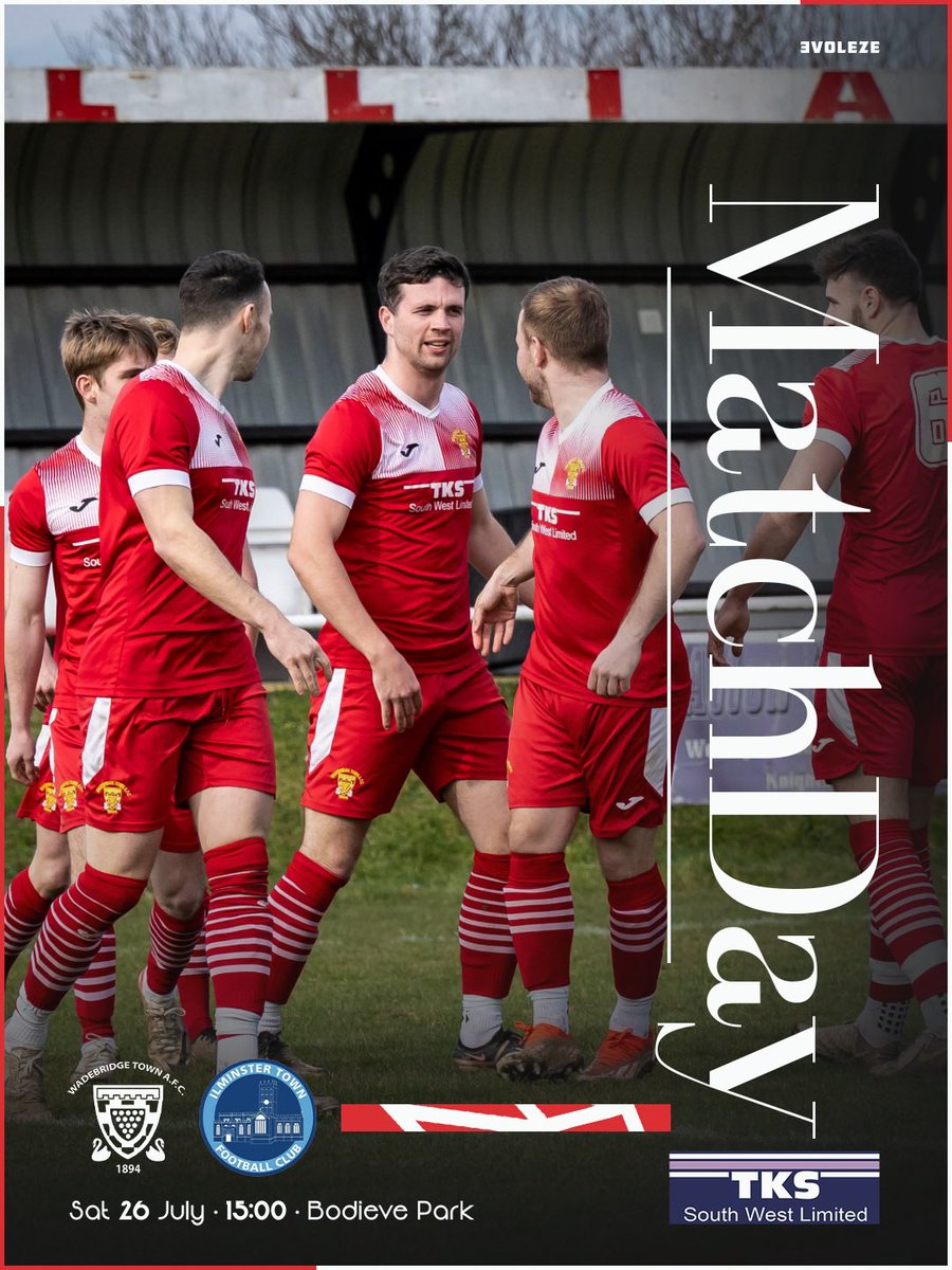 WadebridgeTown's tweet image. It’s #MatchDay as the #1stTeam welcome Ilminster Town in their next #PreSeasonFriendly
🆚 Home to Ilminster Town
🏆 Pre Season Friendly
📅 Saturday 26/07/25
📍 Bodieve Park, PL27 6EA
🕒 13:30 (earlier ko)
#utbb #wadebridgetown #thebridgers #peninsulaleague #cornwallfootball