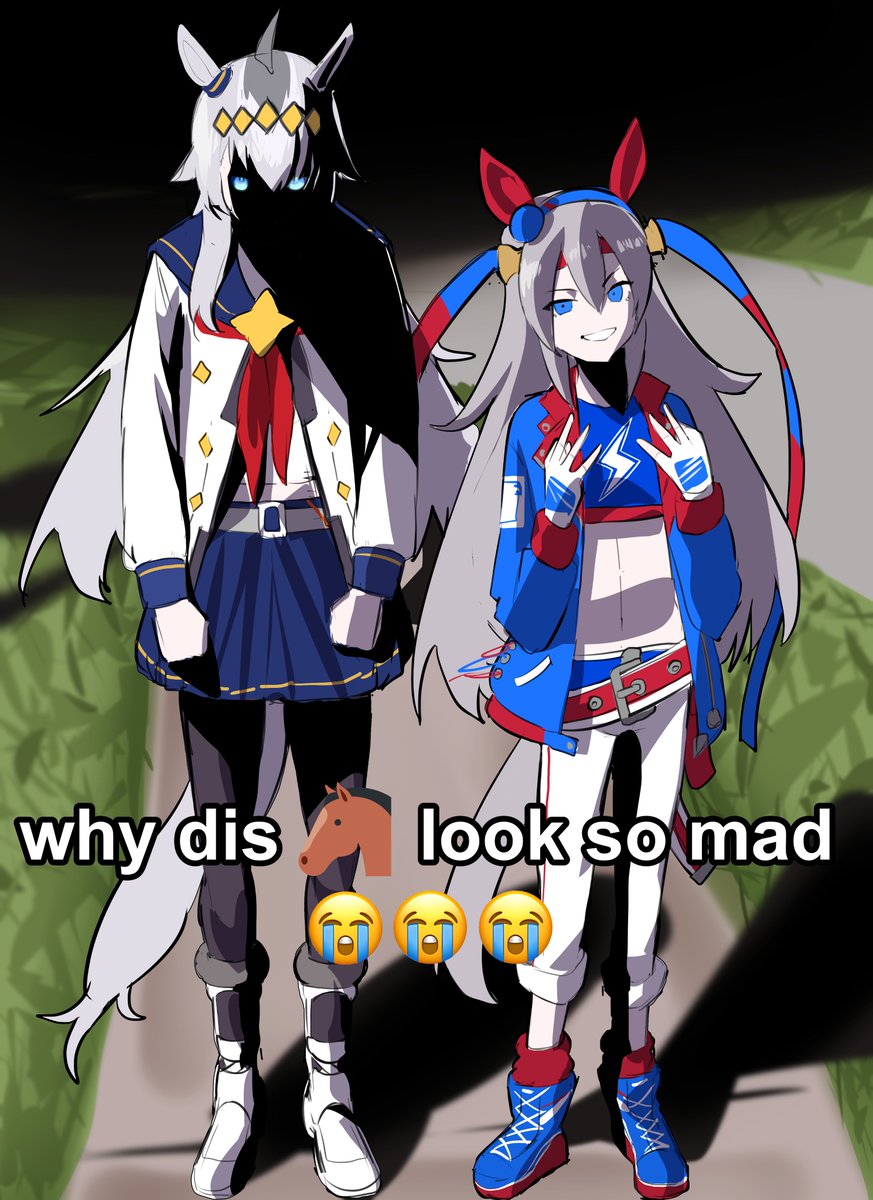 Oguri and Tamamo be like
#umamusume