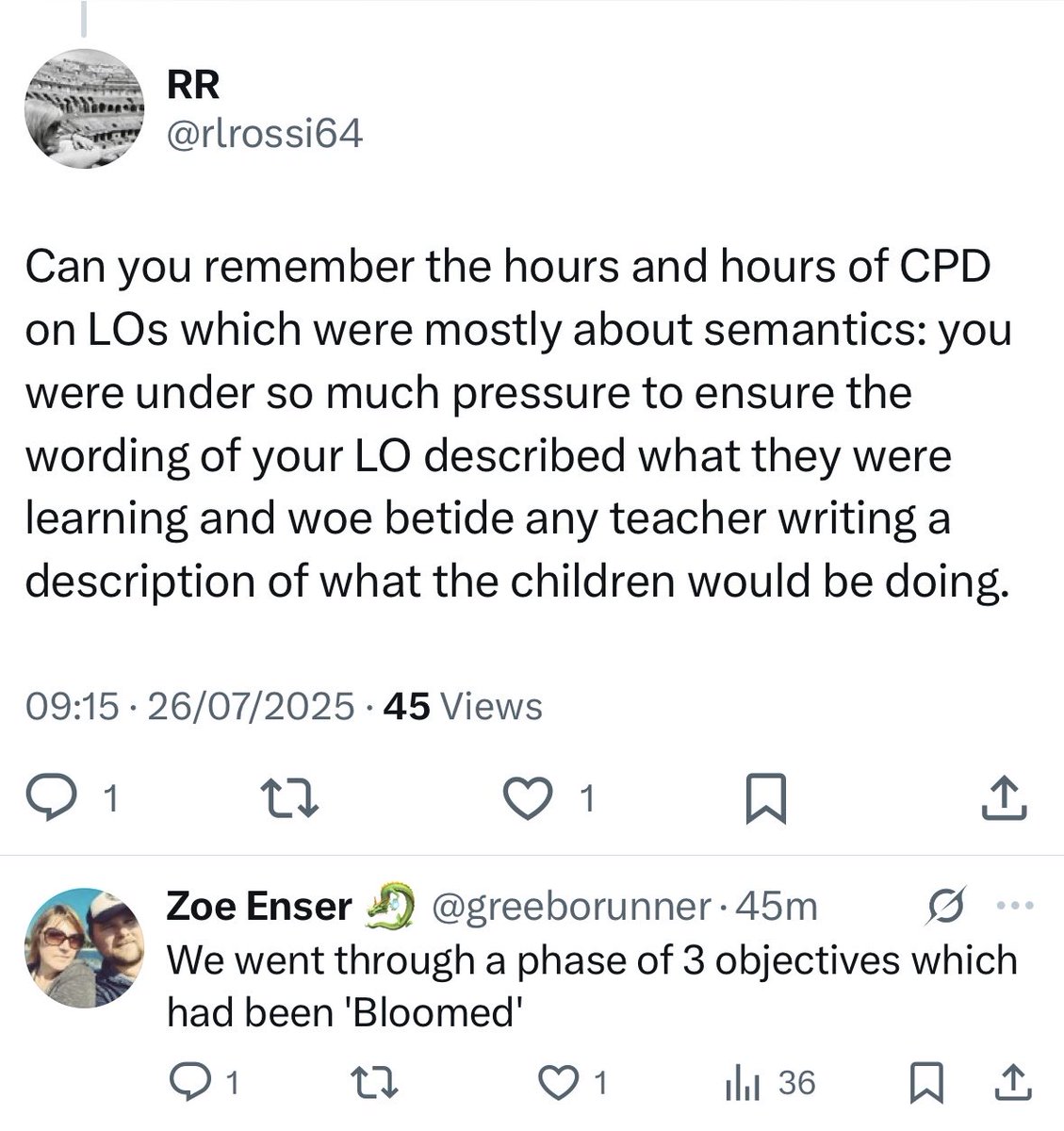 P__Hardy's tweet image. Another waste of time,non evidence based technique @rlrossi64 @greeborunner and Bloom 🫣