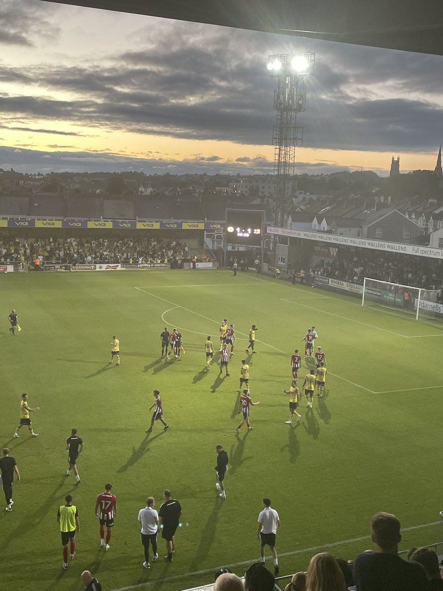 1974JCS's tweet image. Nice to be back โฝ๏ธ@TUFC1899