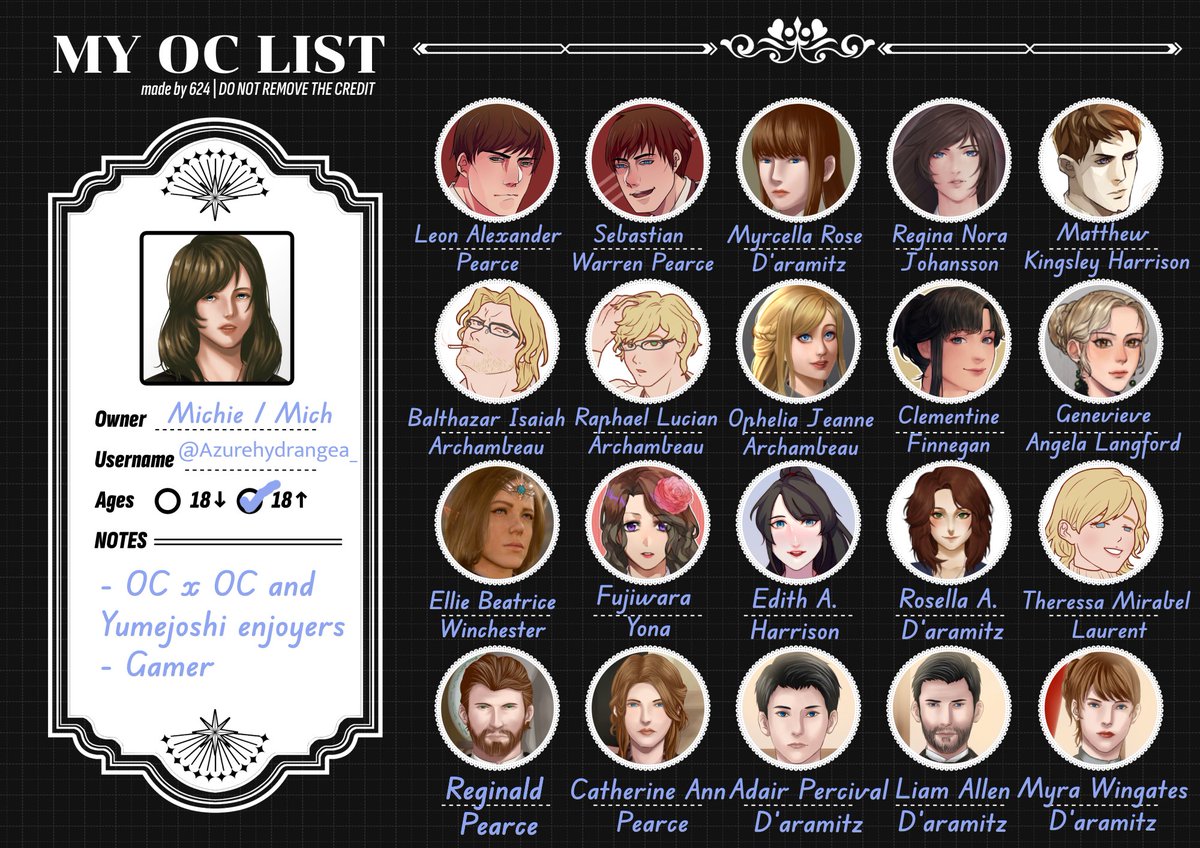 JeanneKidman's tweet image. Hi everyone, I'm Moochis/Michie and this is my new updated yumeintro
welcome to my yume archive twitter/X account, 🥳
Let’s keep this account safe from drama
my 1st twitter for gaming purpose: @AzureHydrangea_
Carrd: michieivory.carrd.co