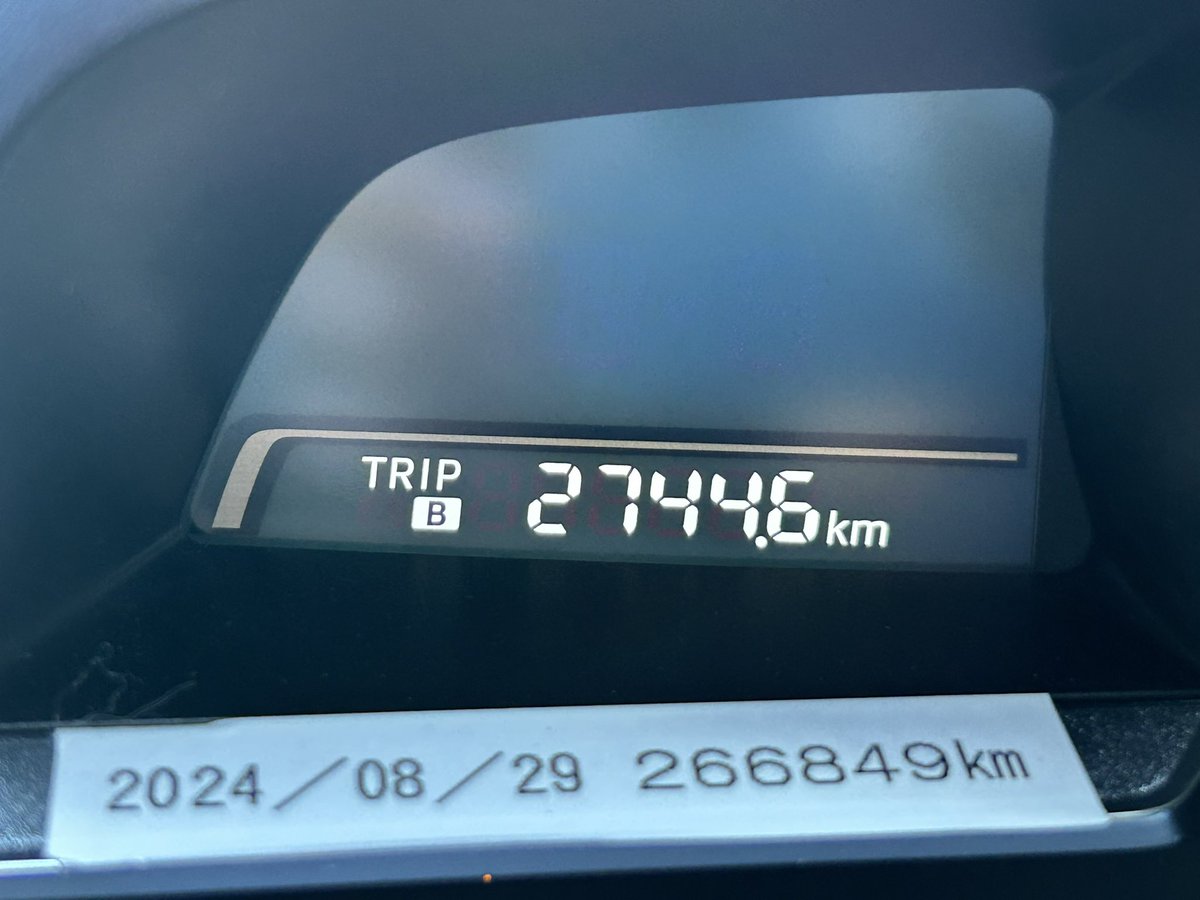 tsukubane501's tweet image. 帰宅の舞‹‹\(´ω` )/››今回8日の旅2,744km走りました！総走行距離296,001km、30万kmまで後4,000kmを切りました！
広島の₺ƾ会と九州日本酒のお土産🎶