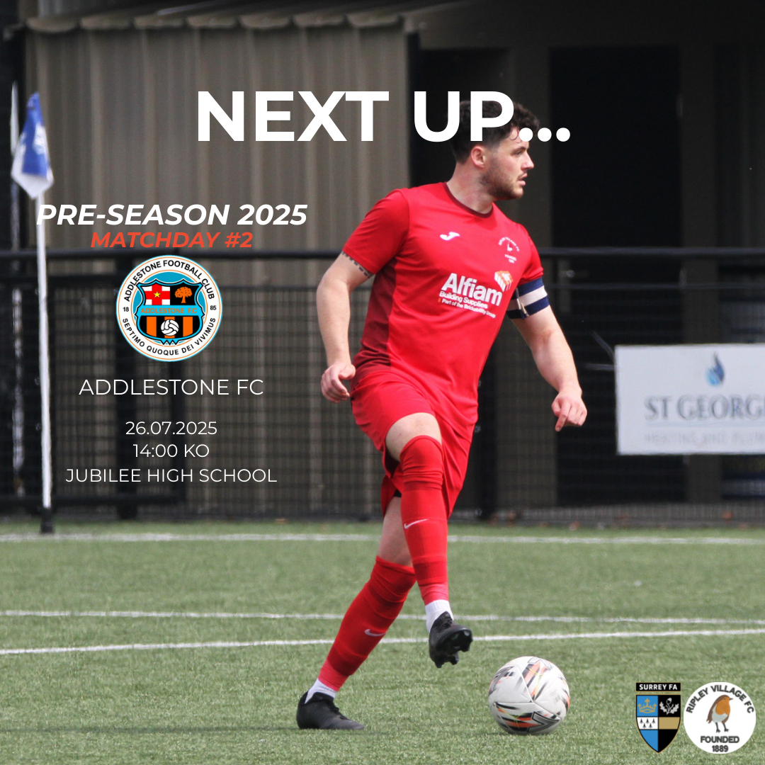 Ripley Village FC (@ripleyvillagefc) on Twitter photo A Robins side travel to <a href="/addlestonefc/">Addlestone FC Men's 1st/Reserves (prev Lyne FC)</a> today in a 2pm KO.
#RVFC A Robins side travel to <a href="/addlestonefc/">Addlestone FC Men's 1st/Reserves (prev Lyne FC)</a> today in a 2pm KO.
#RVFC