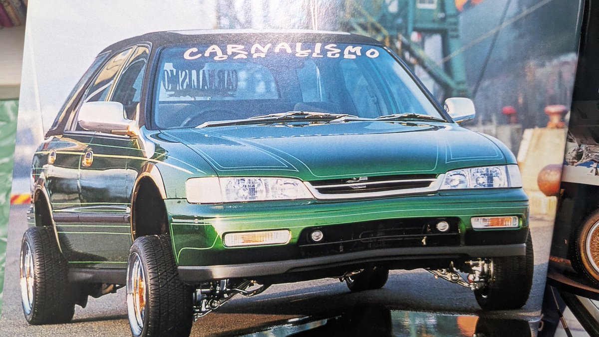 青島Acord CE-1 Wagon ローライダー アオシマ】ACCORD WAGON CE-1｜積みプラ大好きオヤジ